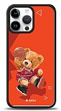 Dafoni Art iPhone 15 Pro Max Basketball Bear Kılıf