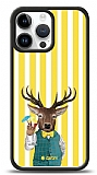 Dafoni Art iPhone 15 Pro Max Coctail Deer Kılıf
