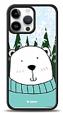 Dafoni Art iPhone 15 Pro Max Snow Bear Kılıf