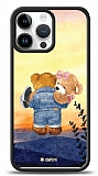 Dafoni Art iPhone 15 Pro Max Sunset Teddy Bears Klf