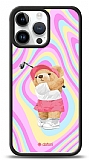 Dafoni Art iPhone 15 Pro Max Tennis Girl Bear Klf