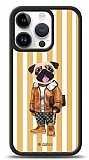 Dafoni Art iPhone 15 Pro Pug Style Kılıf