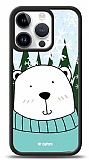 Dafoni Art iPhone 15 Pro Snow Bear Kılıf