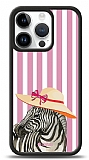 Dafoni Art iPhone 15 Pro Zebra Fashion Kılıf
