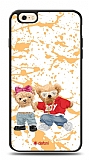 Dafoni Art iPhone 6 / 6S Style Couple Teddy Kılıf