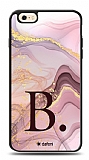 Dafoni Glossy iPhone 6 Plus / 6S Plus Kişiye Özel Harf Purple Effect Kılıf