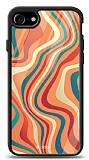 Dafoni Glossy iPhone 7 / 8 Colorful Waves Kılıf