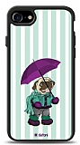 Dafoni Art iPhone 7 / 8 Pug in the Rain Kılıf