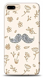 iPhone 7 Plus / 8 Plus Bling Mustache Taşlı Kılıf