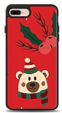 Dafoni Art iPhone 7 Plus / 8 Plus Christmas Bear Kılıf