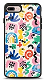 Dafoni Glossy iPhone 7 Plus / 8 Plus Colorful Pattern Kılıf
