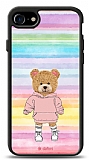 Dafoni Art iPhone SE 2020 Chic Teddy Bear Klf