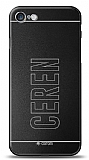 Dafoni Metal iPhone SE 2022 / 8 Tek İsimli Kişiye Özel Kılıf