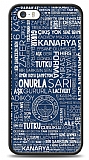 Dafoni Glossy iPhone SE / 5 / 5S Lisanslı Fenerbahçe Mavi Tipografi Kılıf
