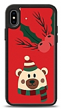 Dafoni Art iPhone X Christmas Bear Kılıf