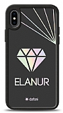 Dafoni Hologram iPhone X Kişiye Özel isimli Diamond Kılıf