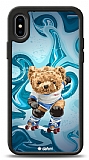 Dafoni Art iPhone X Skating Teddy Bear Klf