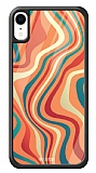 Dafoni Glossy iPhone XR Colorful Waves Kılıf