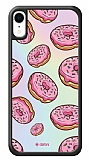 Dafoni Hologram iPhone XR Pembe Donut Kılıf
