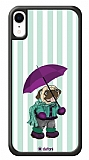 Dafoni Art iPhone XR Pug in the Rain Klf