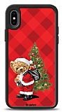 Dafoni Art iPhone XS Santa Bear Klf