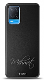Dafoni Metal Oppo A54 4G El Yazısı İsimli Kişiye Özel Kılıf