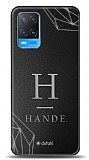 Dafoni Metal Oppo A54 4G Tek Harf İsimli Kişiye Özel Kılıf