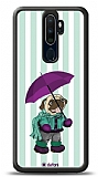 Dafoni Art Oppo A9 2020 Pug in the Rain Klf