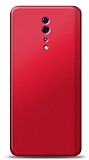 Oppo Reno Z Kırmızı Mat Silikon Kılıf