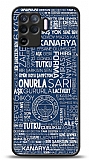 Dafoni Glossy Oppo Reno5 Lite Lisanslı Fenerbahçe Mavi Tipografi Kılıf