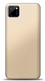 Realme C11 Gold Mat Silikon Klf