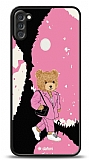 Dafoni Art Samsung Galaxy A11 Business Teddy Bear Klf