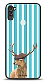 Dafoni Art Samsung Galaxy A11 Fedora Deer Klf