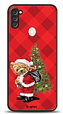 Dafoni Art Samsung Galaxy A11 Santa Bear Klf