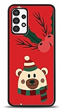 Dafoni Art Samsung Galaxy A13 Christmas Bear Kılıf