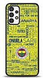 Dafoni Glossy Samsung Galaxy A13 Lisanslı Fenerbahçe Sarı-Lacivert Tipografi Kılıf