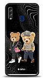 Dafoni Art Samsung Galaxy A20 / A30 Compatible Couple Teddy Klf