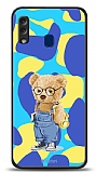 Dafoni Art Samsung Galaxy A20 / A30 Student Teddy Bear Klf