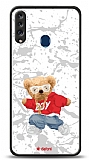 Dafoni Art Samsung Galaxy A20S Boy Bear Klf