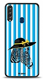 Dafoni Art Samsung Galaxy A20S Zebra Siluet Klf