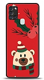 Dafoni Art Samsung Galaxy M21 / M31 / M30s Christmas Bear Kılıf