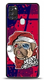 Dafoni Art Samsung Galaxy M21 / M31 / M30s Christmas Pug Kılıf