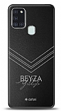 Dafoni Metal Samsung Galaxy A21s Geometrik İsimli Kişiye Özel Kılıf