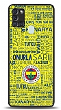 Dafoni Glossy Samsung Galaxy M21 / M31 / M30s Lisanslı Fenerbahçe Sarı-Lacivert Tipografi Kılıf