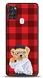 Dafoni Art Samsung Galaxy M21 / M31 / M30s Winking Bear Klf