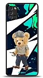 Dafoni Art Samsung Galaxy A31 Thoughtful Teddy Bear Klf