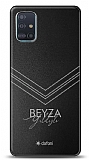Dafoni Metal Samsung Galaxy A51 Geometrik İsimli Kişiye Özel Kılıf