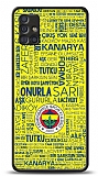 Dafoni Glossy Samsung Galaxy A51 Lisanslı Fenerbahçe Sarı-Lacivert Tipografi Kılıf