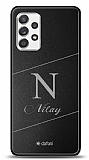 Dafoni Metal Samsung Galaxy A52 5G Linear Tek Harf İsimli Kişiye Özel Kılıf
