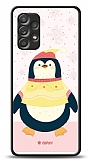 Dafoni Art Samsung Galaxy A52 Smiling Penguin Kılıf